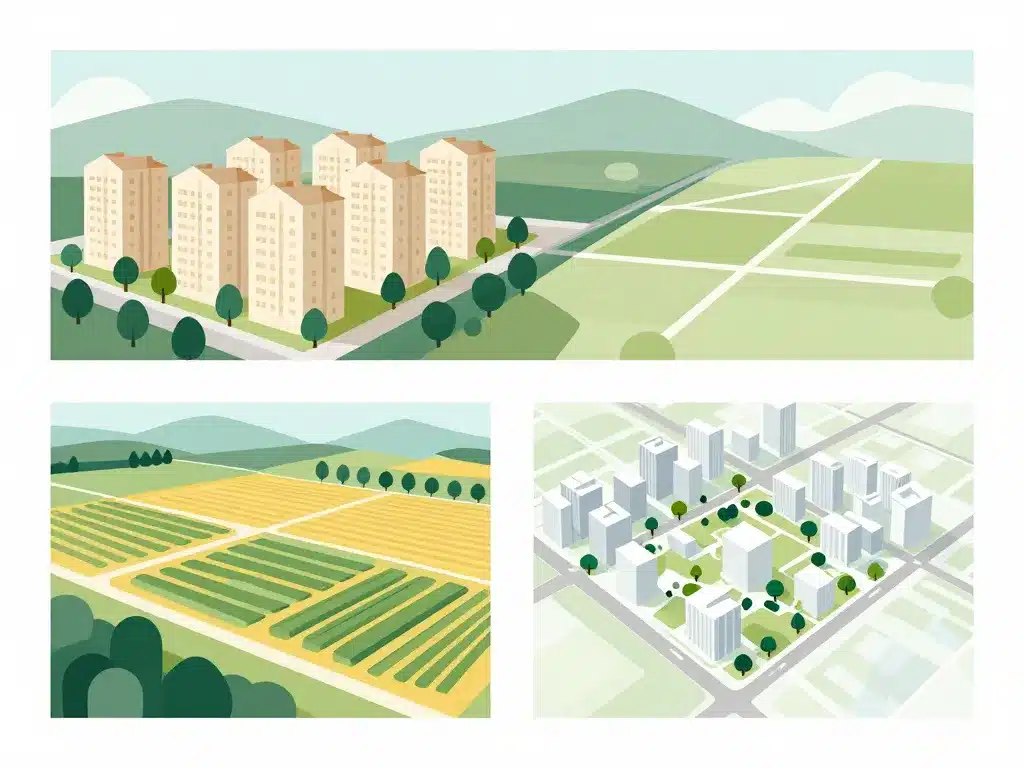 illustration pratique 1 hectare en m2 immobilier et agriculture