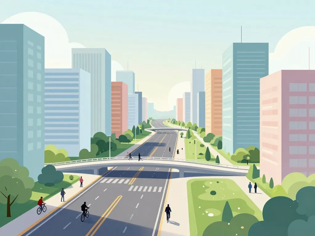 vue axe structurant boulevard jean jacques bosc Bordeaux