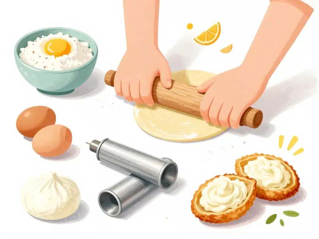 préparation canelotto étape par étape avec ricotta