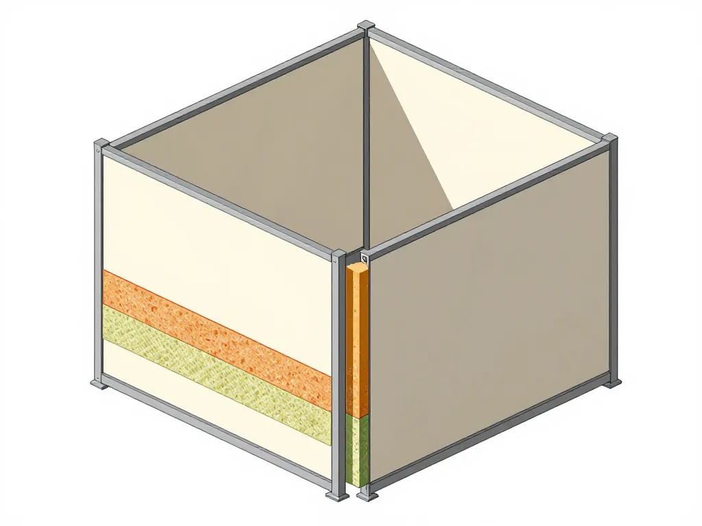 cloison sad signification structure isolation bureau