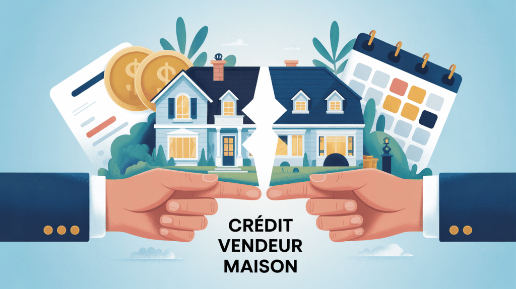 credit vendeur pour une maison vendeur acheteur accord visuel