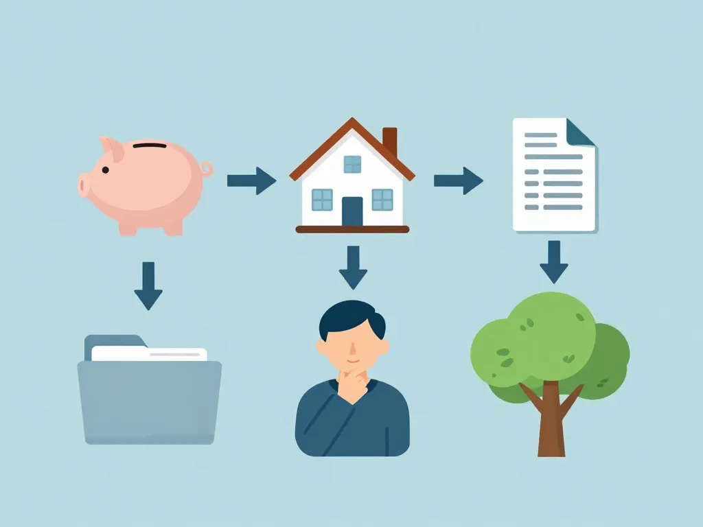 Diagramme déclaration de patrimoine pour les aides au logement caf, types d'actifs concernés