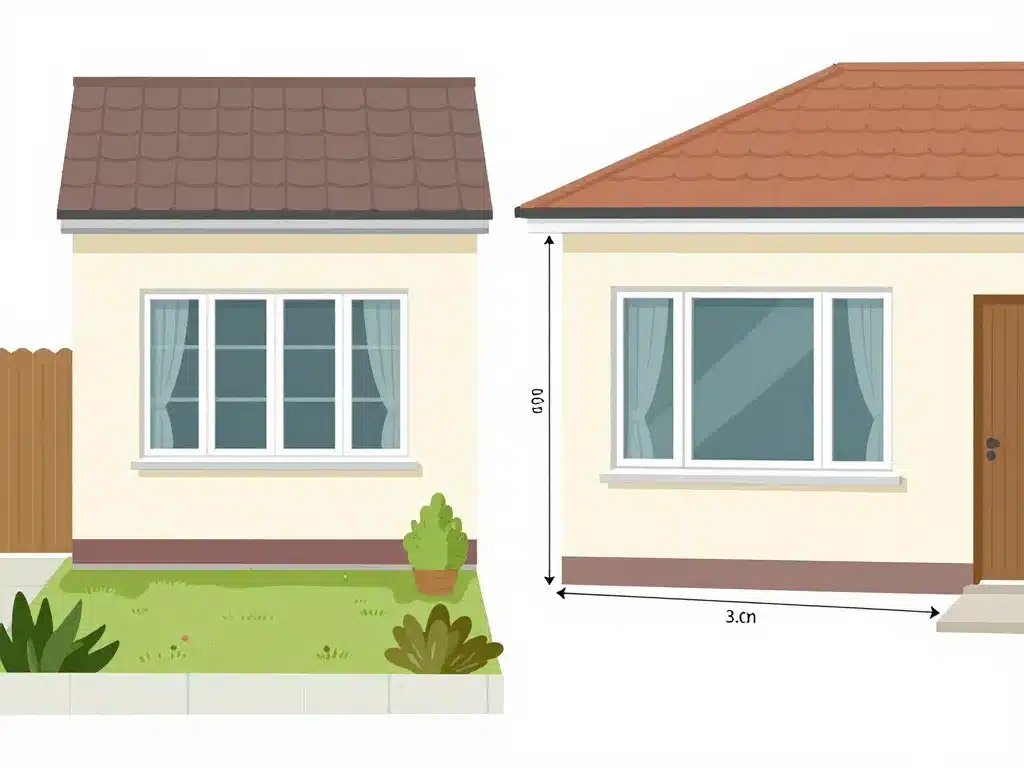 Distances légales servitudes de vues, fenêtres droites et obliques