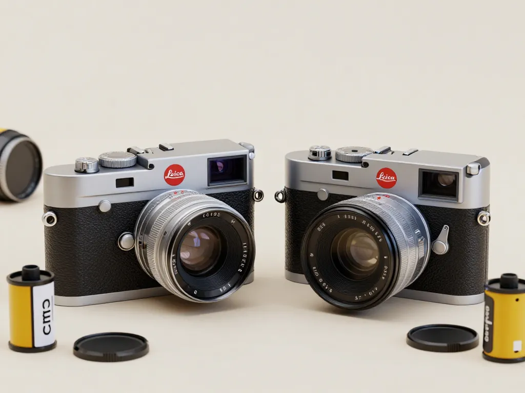 im l6 comparatif Leica M6 classique et TTL avec optiques