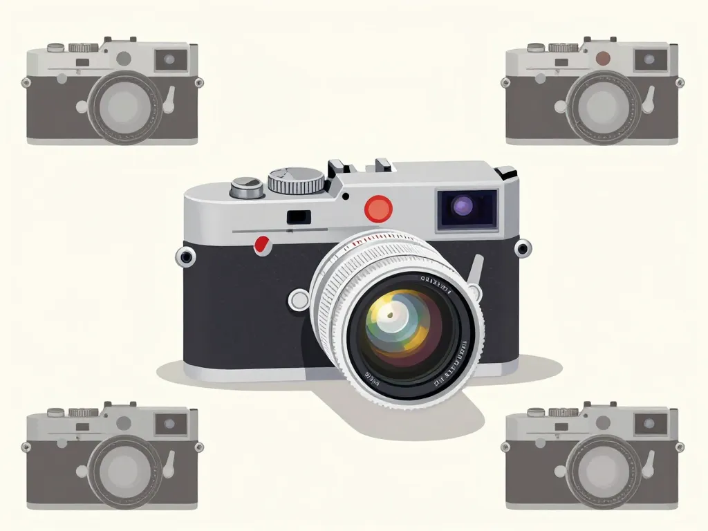 im l6 vue explosee Leica M6 et silhouettes Leica M