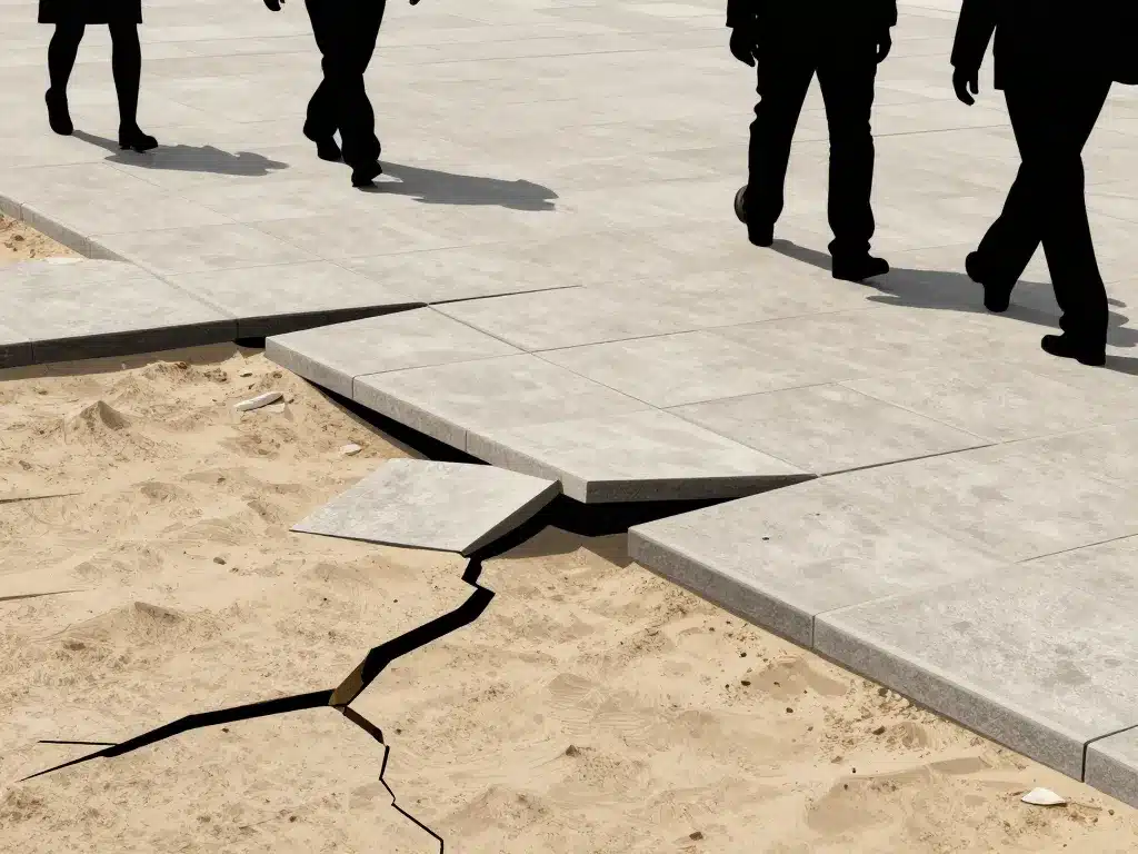 inconvénients pose dalle sur sable dalle instable risques fissures