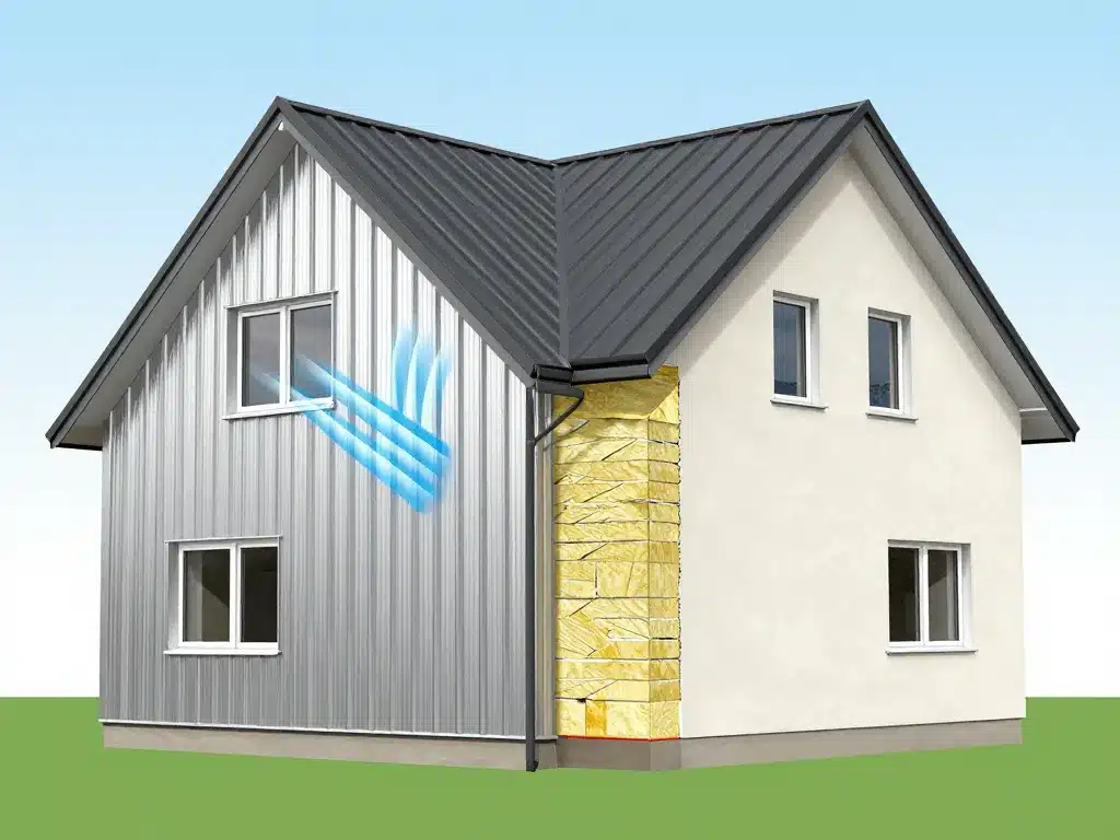 Comparatif techniques isolation exterieur maison phenix bardage enduit