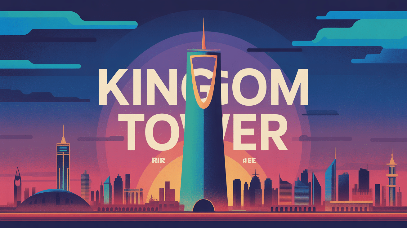 Illustration SEO Kingdom Tower avec arche inversée