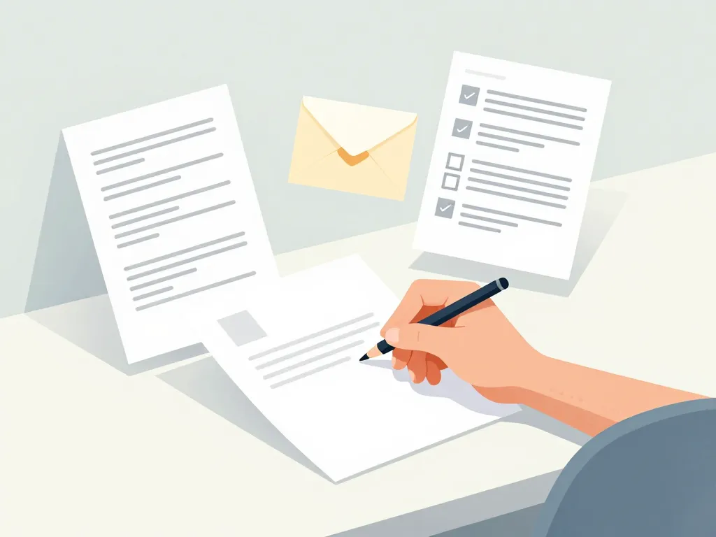 lettre préavis 1 mois illustration rédaction conforme