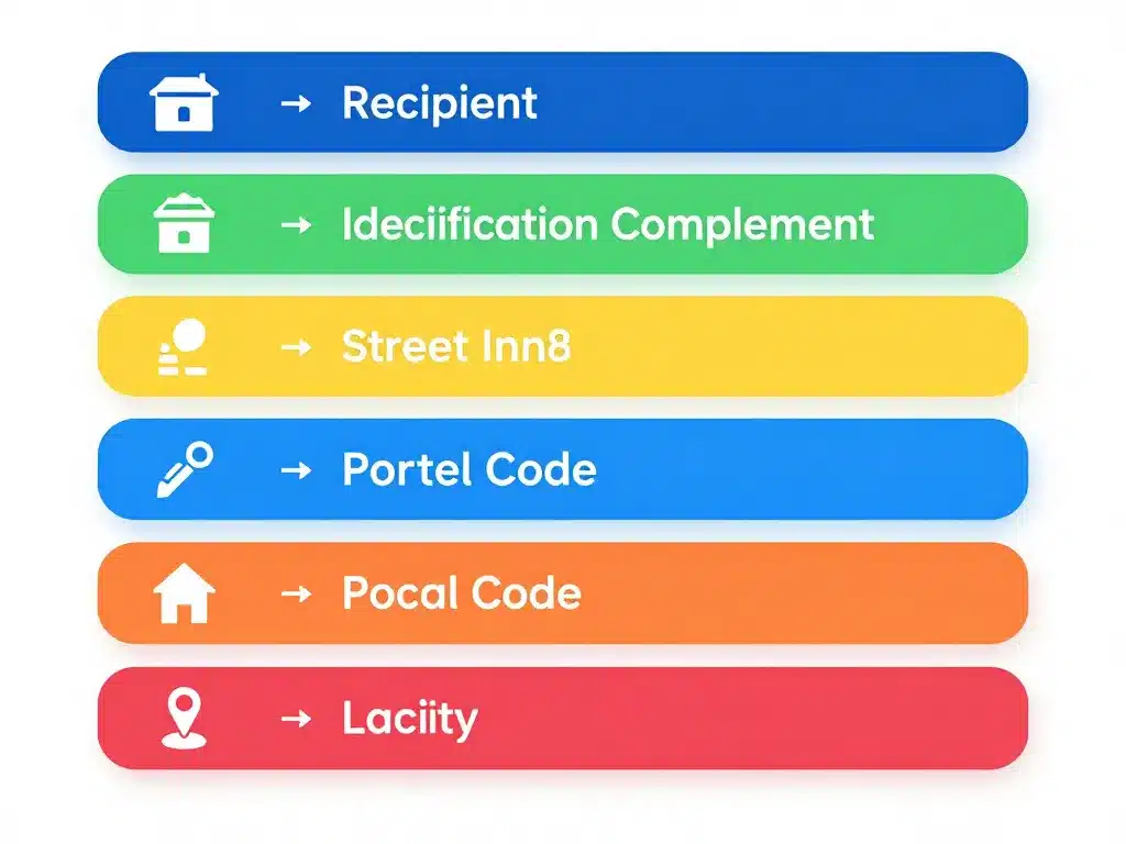 schema structure libelle de l'adresse France