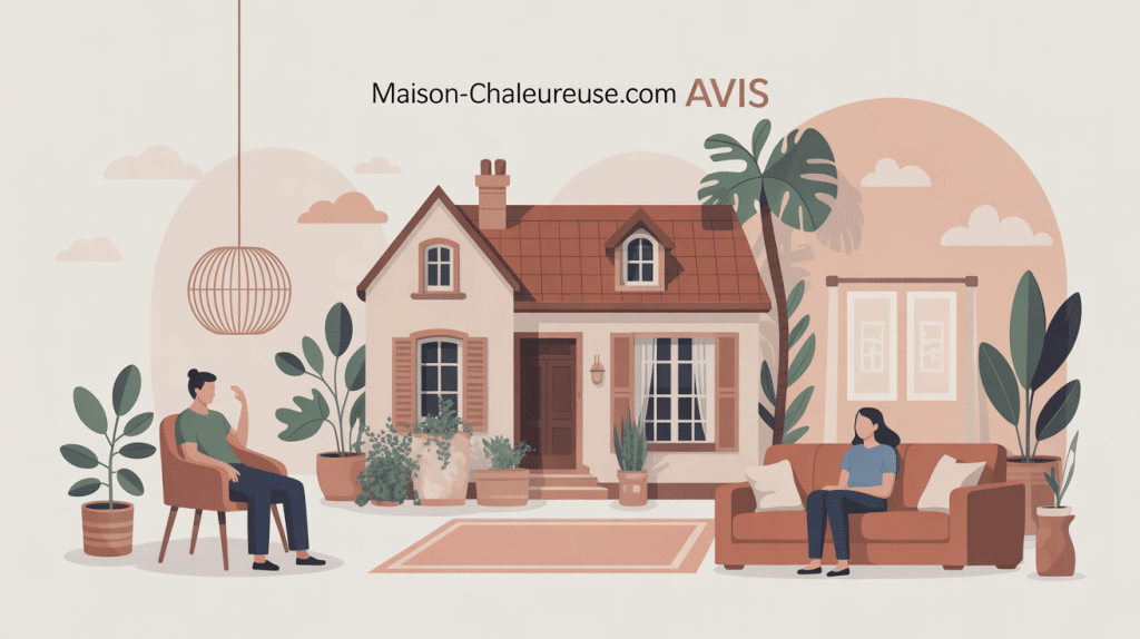 maison-chaleureuse.com avis illustration fiabilité déco chaleureuse