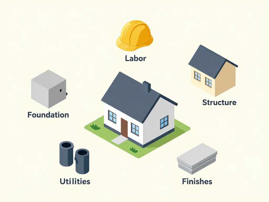 Schéma maison en polystyrène prix coût global