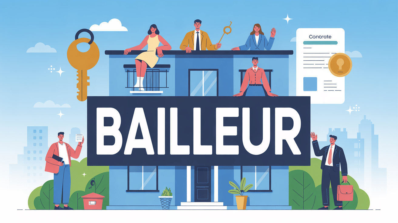 qu est ce qu un bailleur illustration bailleur locataire agent