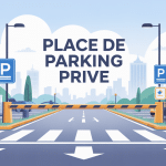 illustration réglementation place de parking privé espace sécurisé