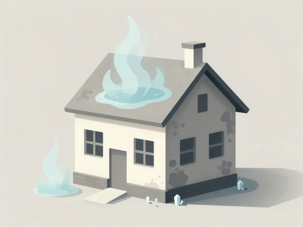 remontées capillaires vice caché taches murales à repérer