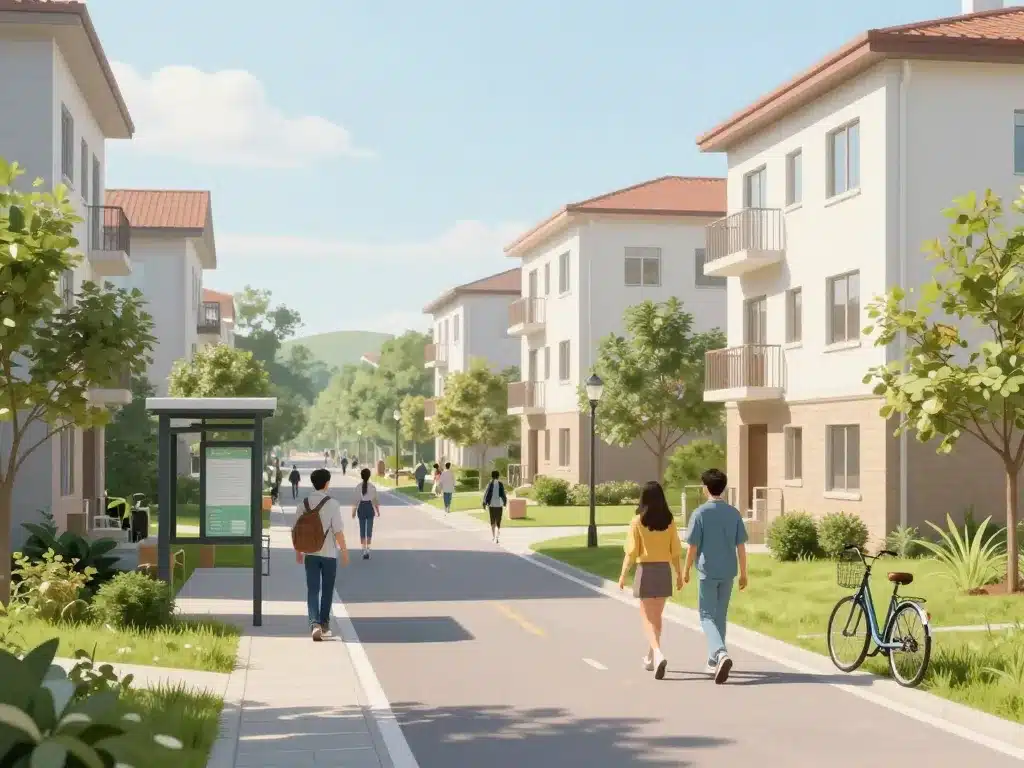 residence paul comparat quartier accessible et agréable