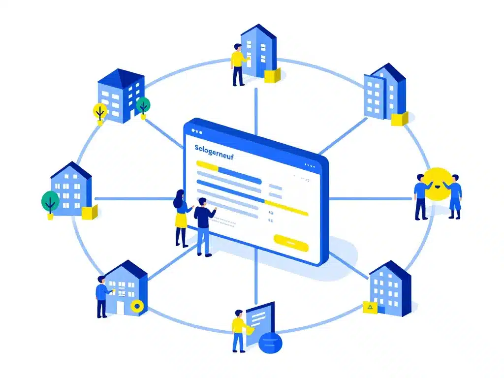 diagramme concept selogerneuf marché logement neuf