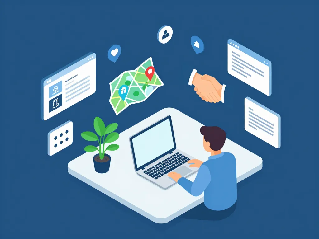 recherche efficace terrain a louer autour de moi plateformes réseaux