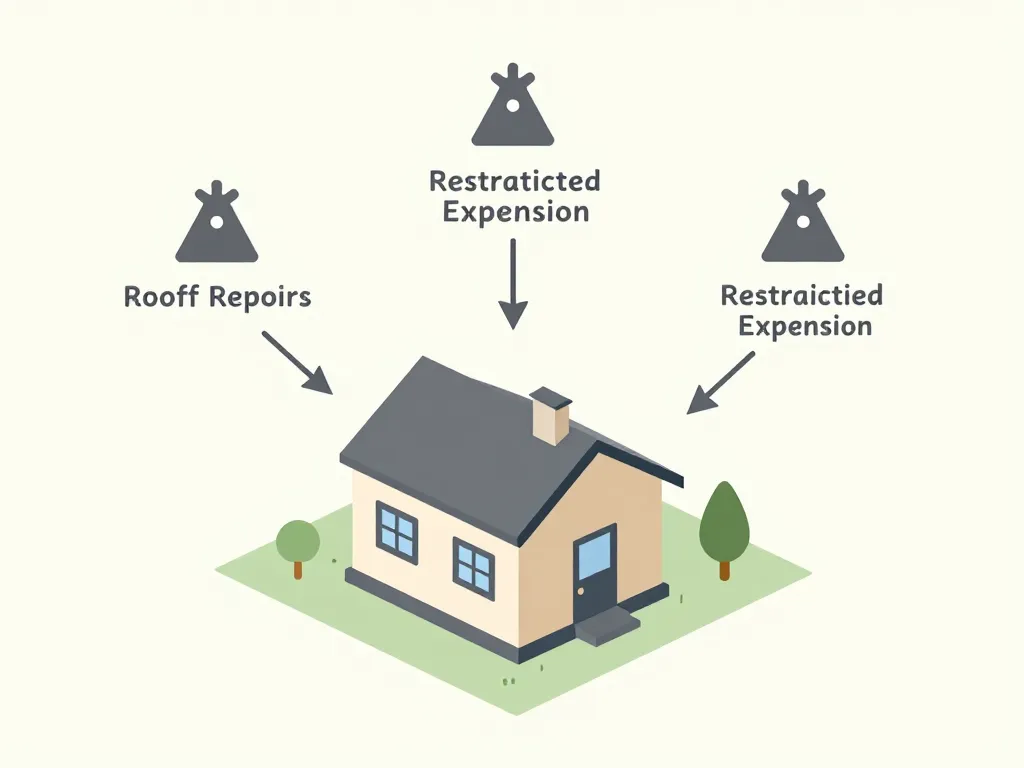 travaux fiscalité terrain non constructible avec cabanon cadastré limitations
