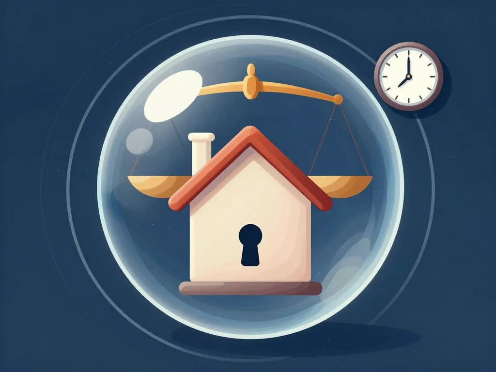 vente de gré à gré maison sécurisée balance horloge