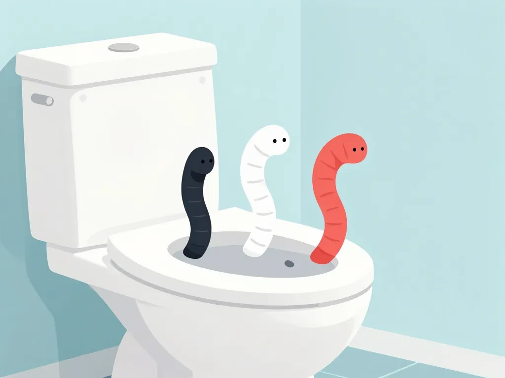 diagramme vers dans les toilettes origines