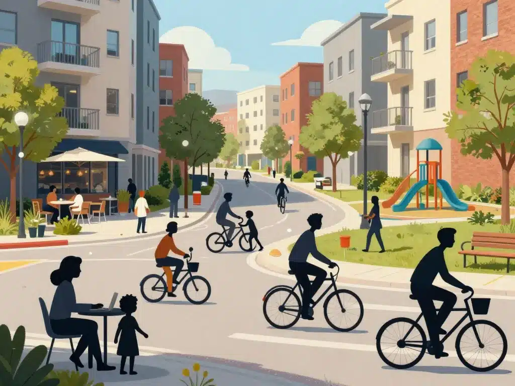 scène vie quartier boulevard jean jacques bosc Bordeaux