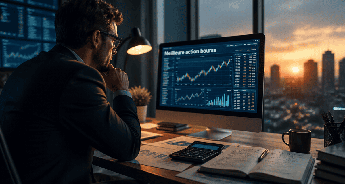 meilleur action bourse sur écran