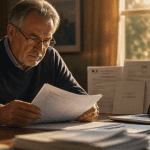 Aide pour dossier retraite homme bureau