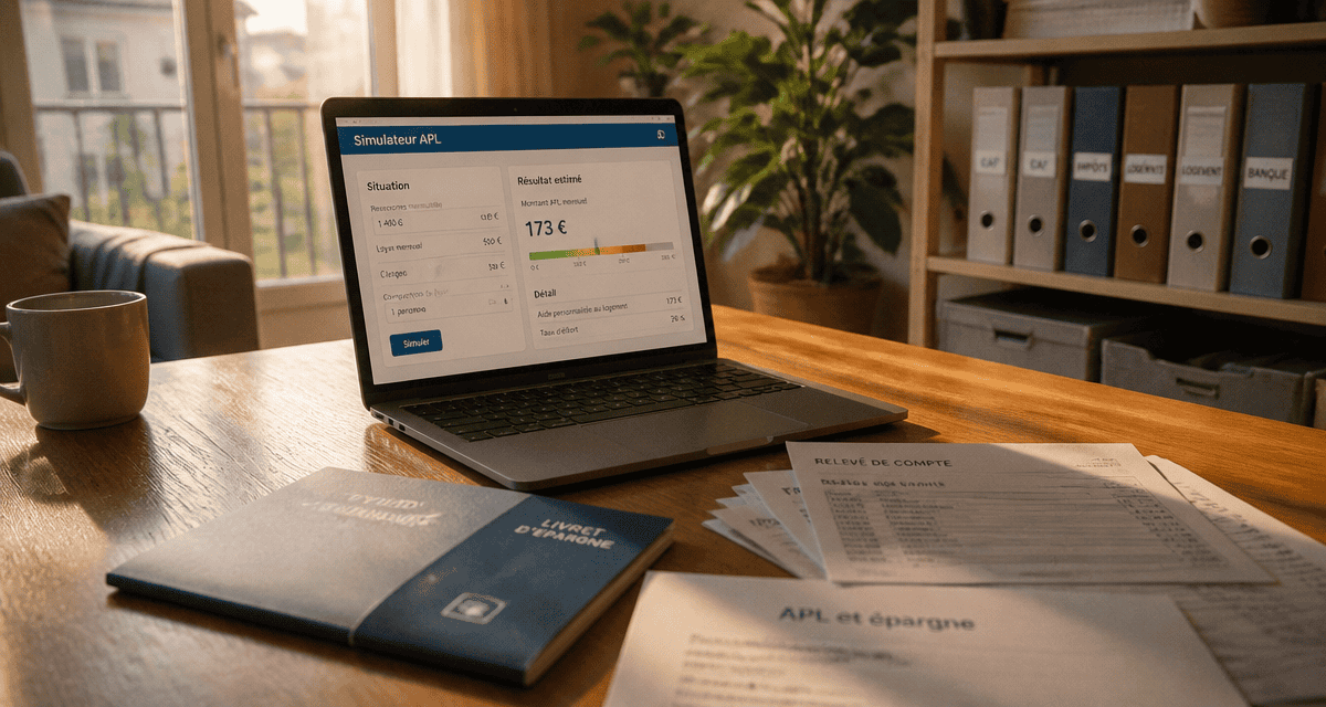 APL et epargne simulateur et releves bancaires