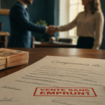 compromis de vente sans emprunt signé chez notaire