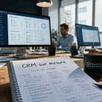 crm sur mesure équipe professionnelle bureau