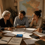 epargne moyenne en france famille autour relevés bancaires