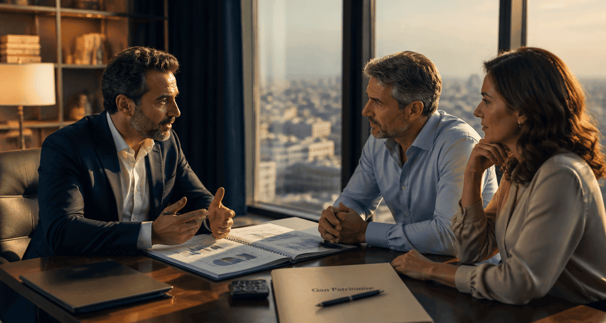 gan patrimoine avis discussion conseiller couple