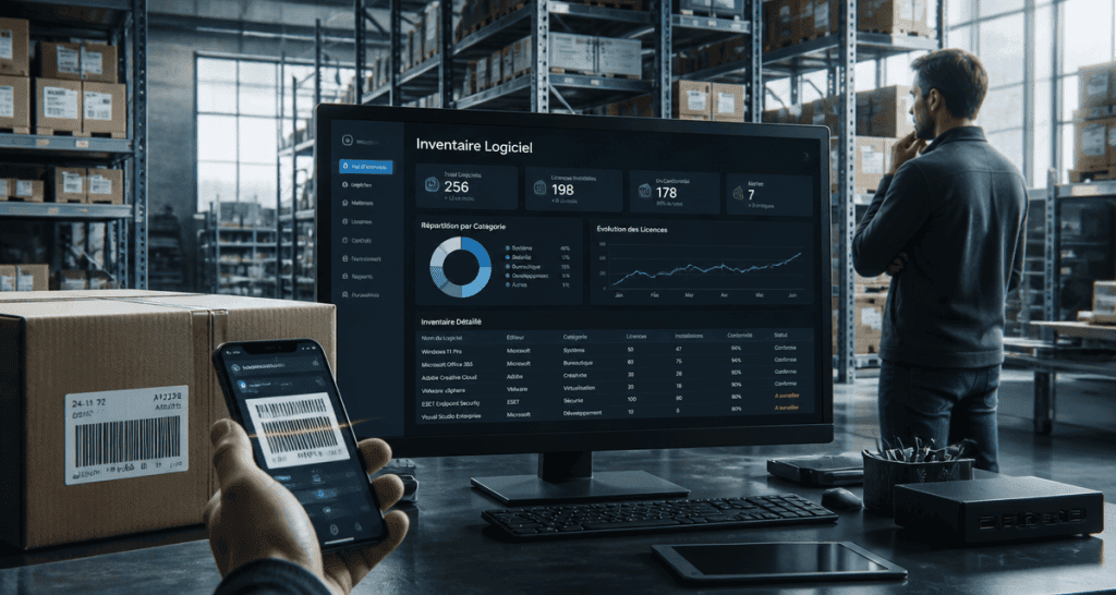 Gestion inventaire logiciel entrepôt