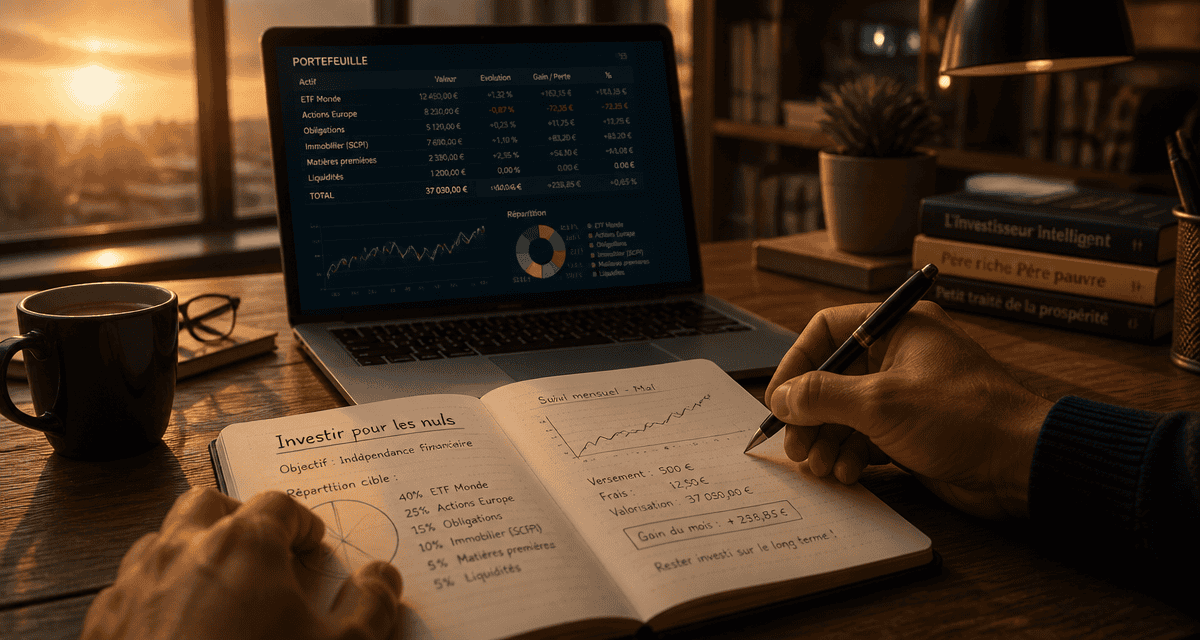 investir pour les nuls image bureau graphique