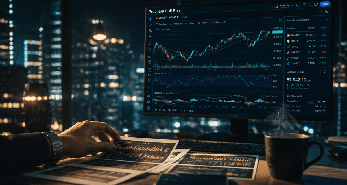 prochain bull run crypto graphique analyse