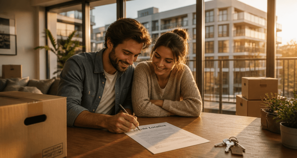 vente locative couple contrat salon