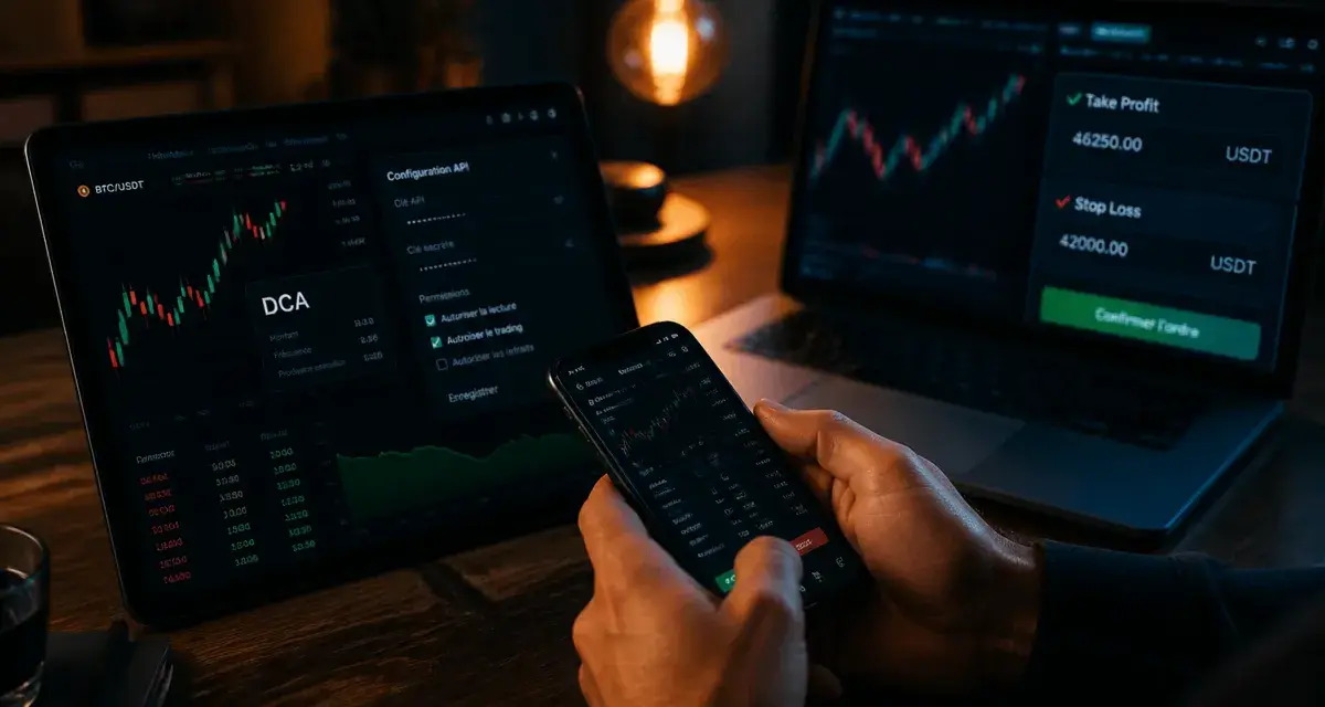 3commas avis : trading crypto automatisé sur 3Commas, DCA et API