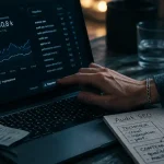 Analyse positionnement referencement : données SEO sur ordinateur