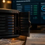 Infrastructure as a service : baie serveur et machines virtuelles, coûts et agilité