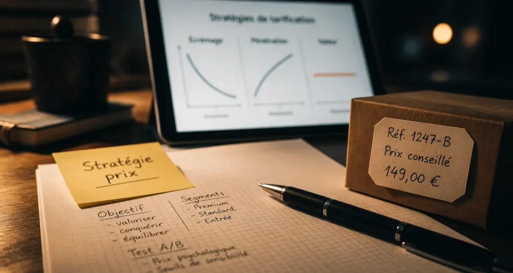 Strategie de prix pour rentabilité et compétitivité