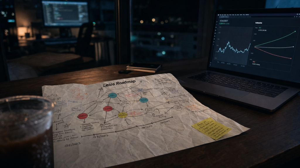 Cardano ADA price prediction 2026 : Leios, timing ETF et risque baleines