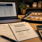 Commission agent immobilier 4,87 % : partage agence-agent, bureau et mandat de vente
