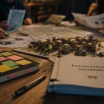 Innovation sociétale : carnet, réunion et plan d’action