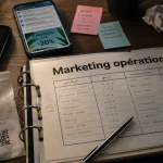 Marketing opérationnel : tableau produit/prix/communication/distribution pour transformer une stratégie en ventes
