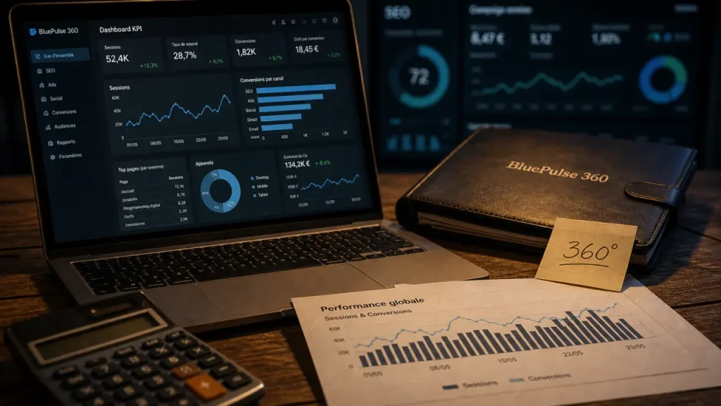 Stratégie marketing bluepulse 360 efficacité : cohérence, mesure, conversion