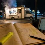 Business plan food truck avec prévisionnel et tableau de trésorerie pour banque