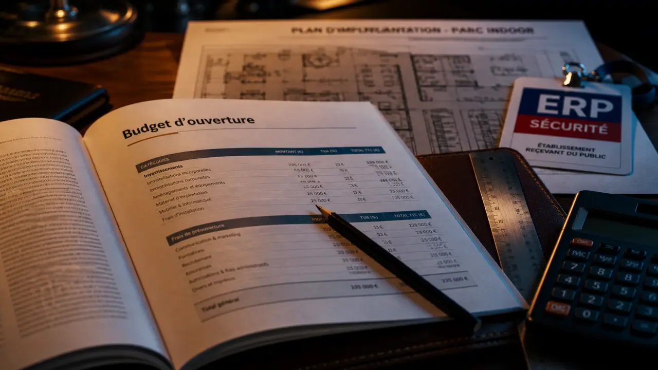 Business plan parc de jeux couvert pdf : budget ERP et rentabilité sur 3 ans