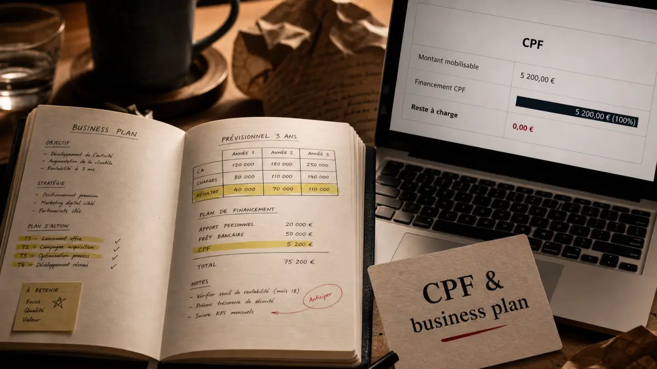Frenchy Business Pro business plan CPF : reste à charge