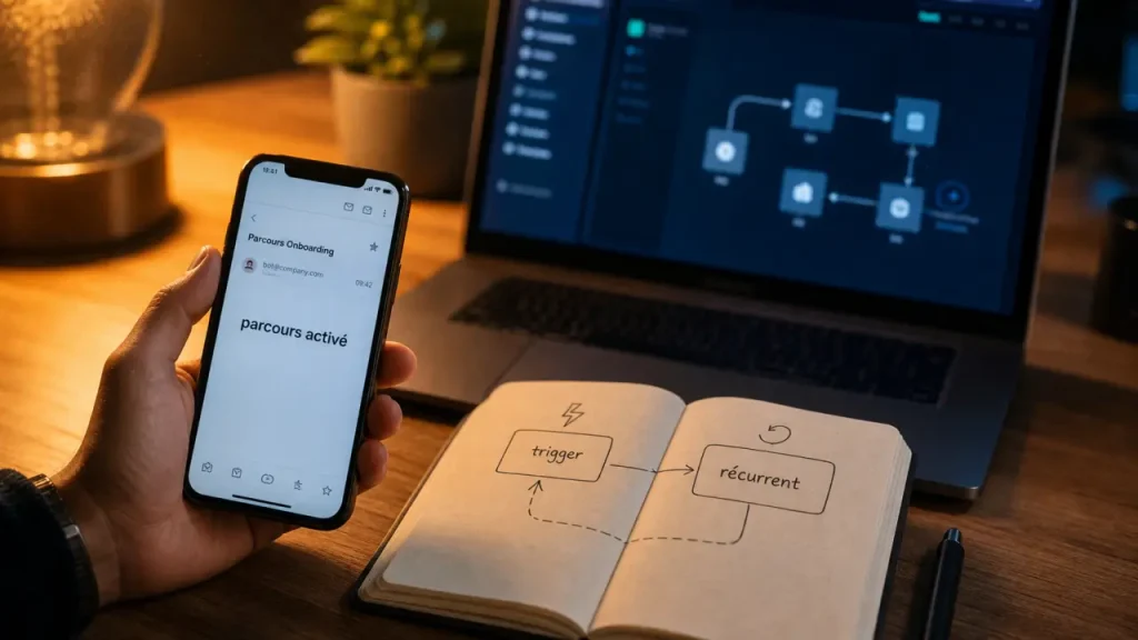 stratégie marketing automation mailreach evolution : email avec capping et orchestration omnicanale